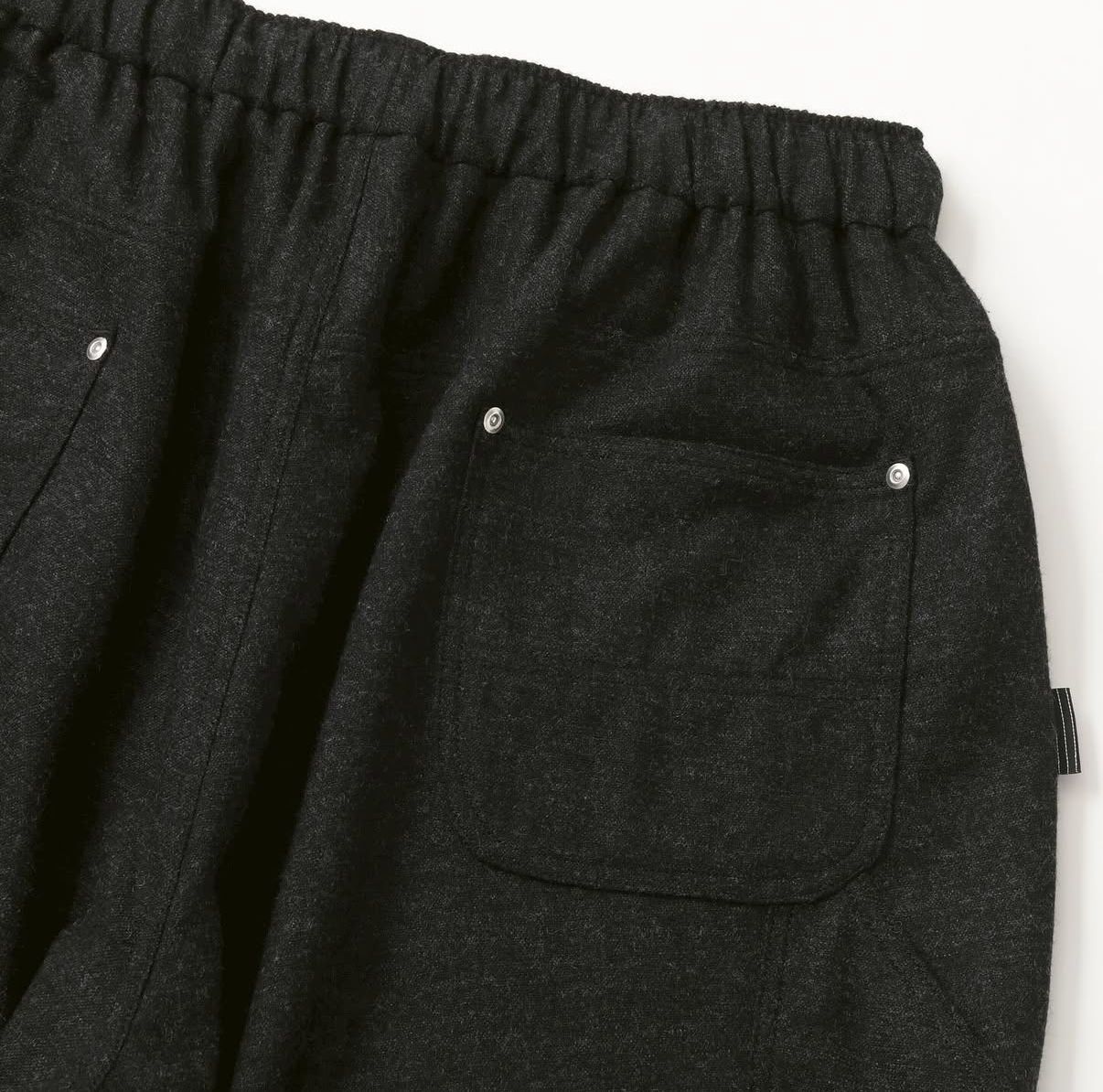 S.F.C 25FW エスエフシー CASHMERE WOOL DOUBLE KNEE PANTS(SFCFW25P08)Black M★11月22日(土)発売！