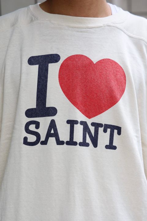 SAINT Mxxxxxx FOOTBALL T-SHIRT PICK UP STYLE