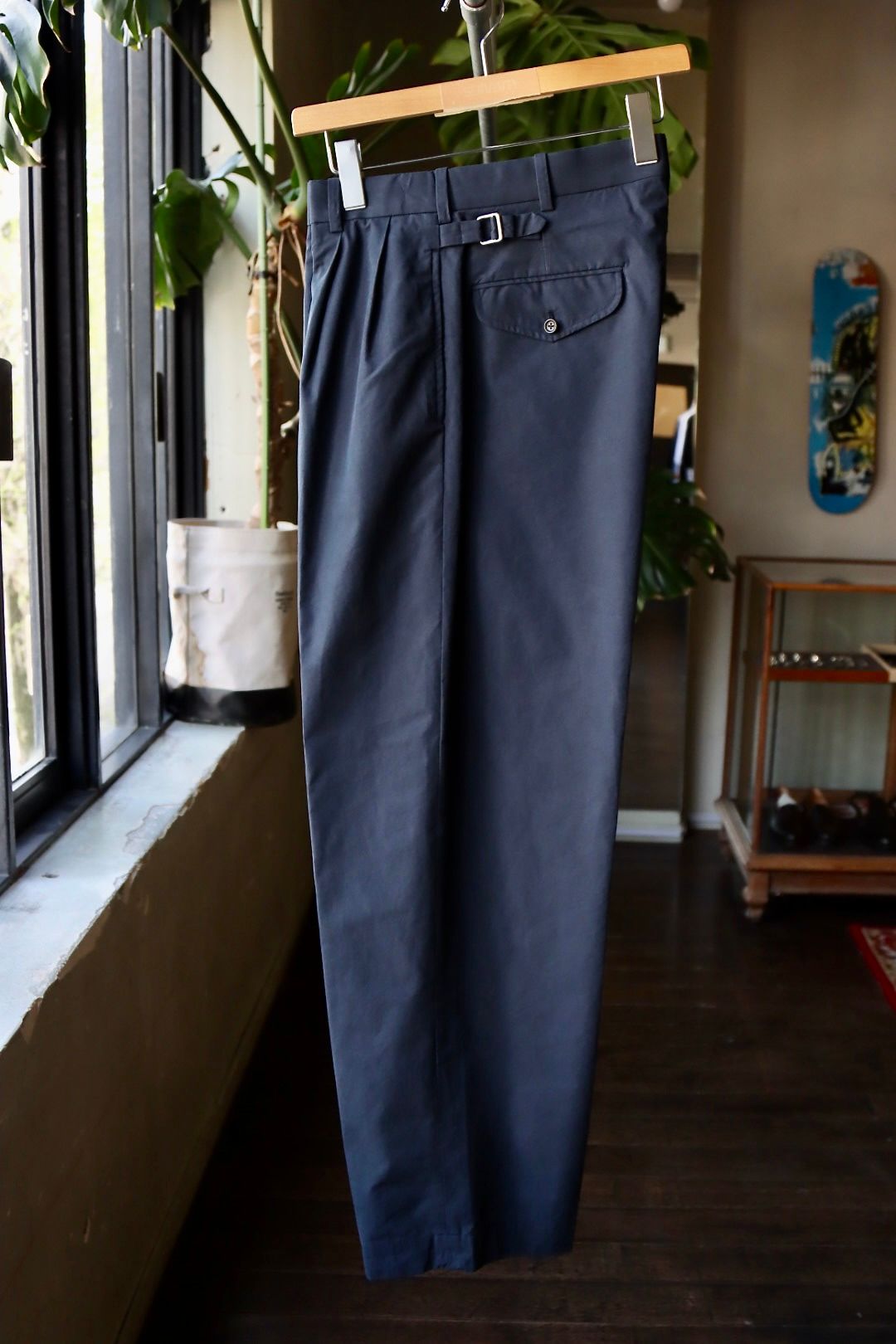 A.PRESSE - アプレッセ23SS High Density Weather Cloth Trousers (23SAP-04-21H)NAVY  | mark