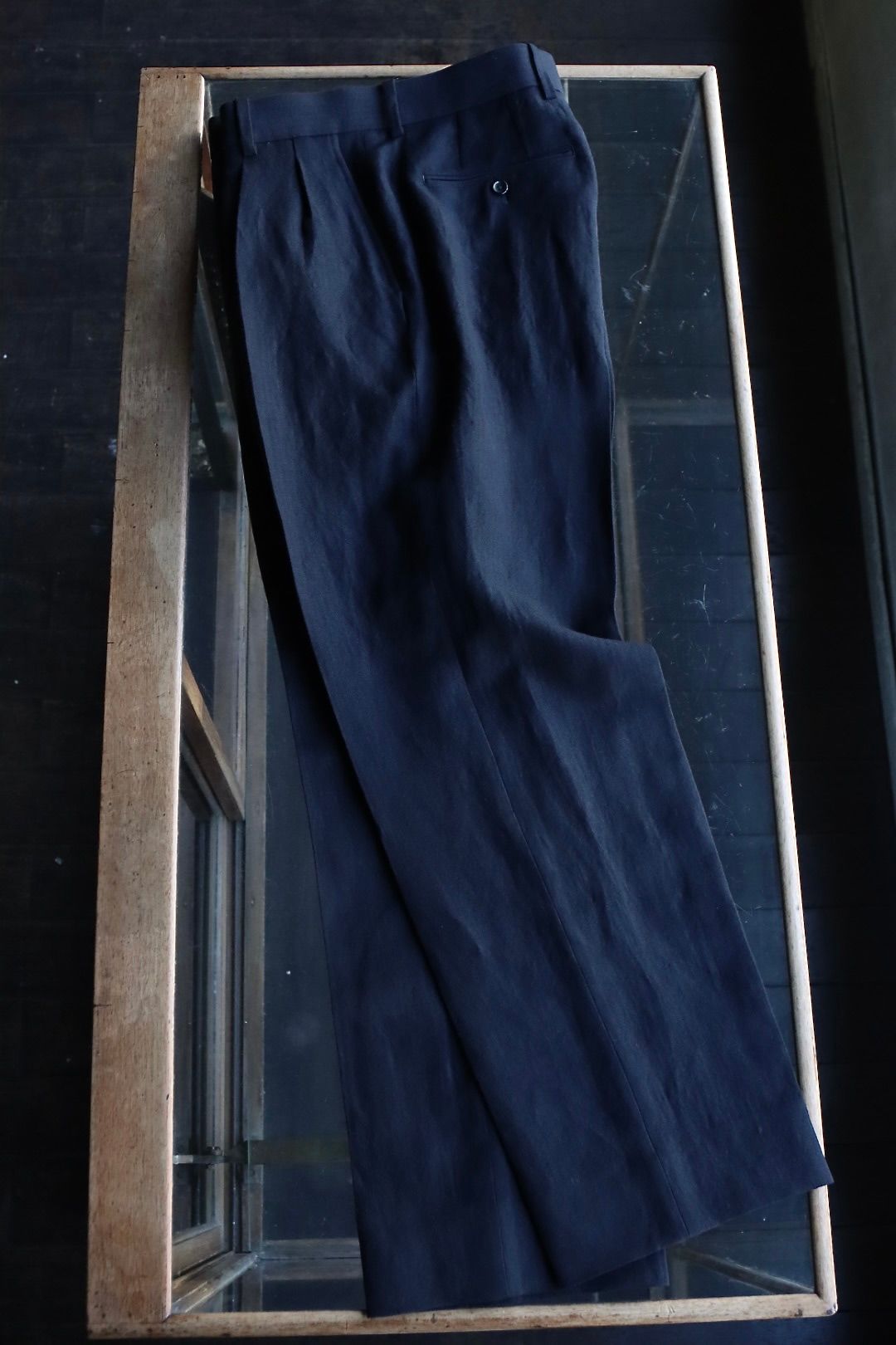 アプレッセWide Tapered Trousers(23SAP-04-20M)NAVY