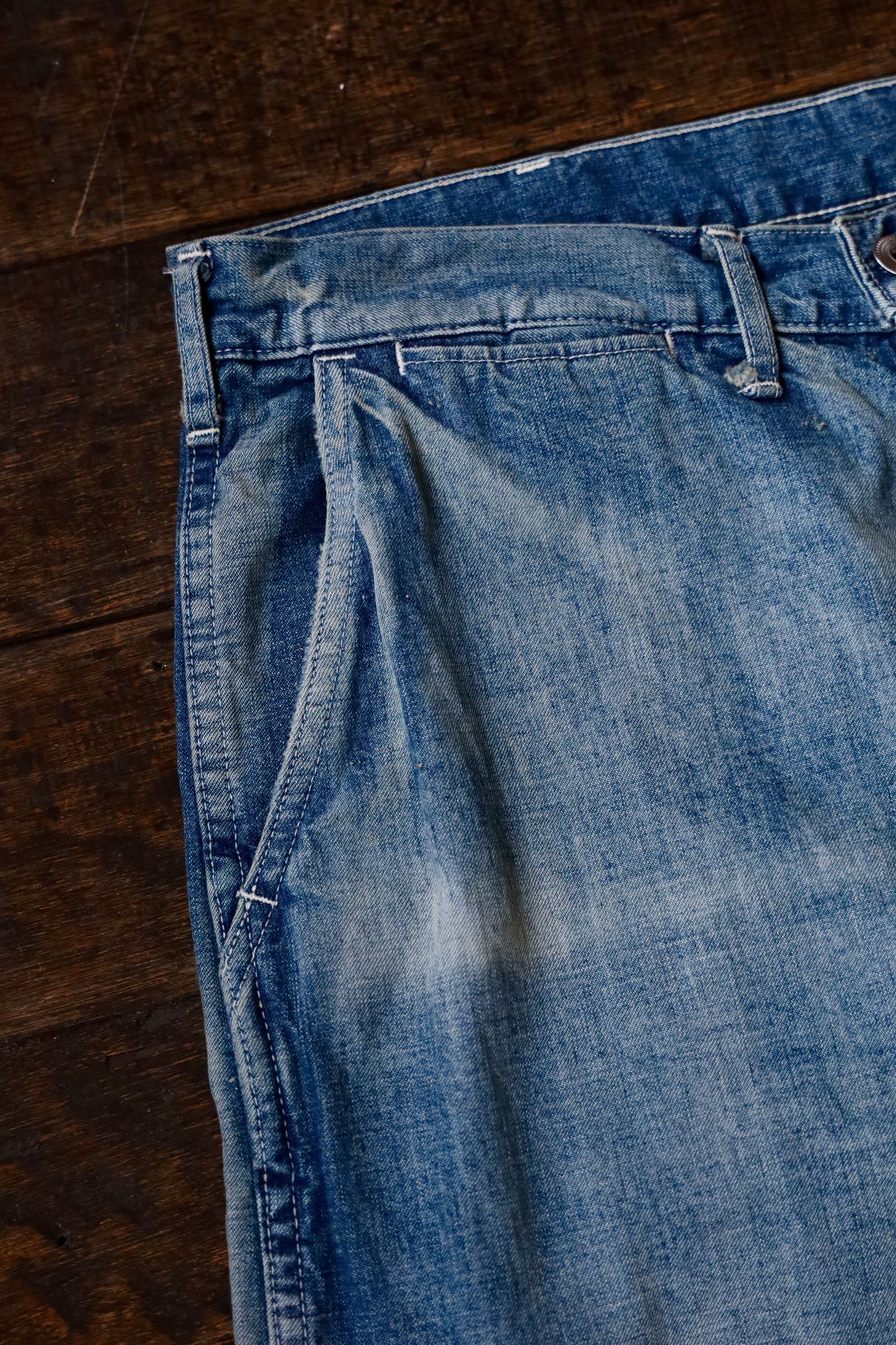 アプレッセ 25SS US ARMY DUNGAREE DENIM TROUSERS(25SAP-04-07K)INDIGO