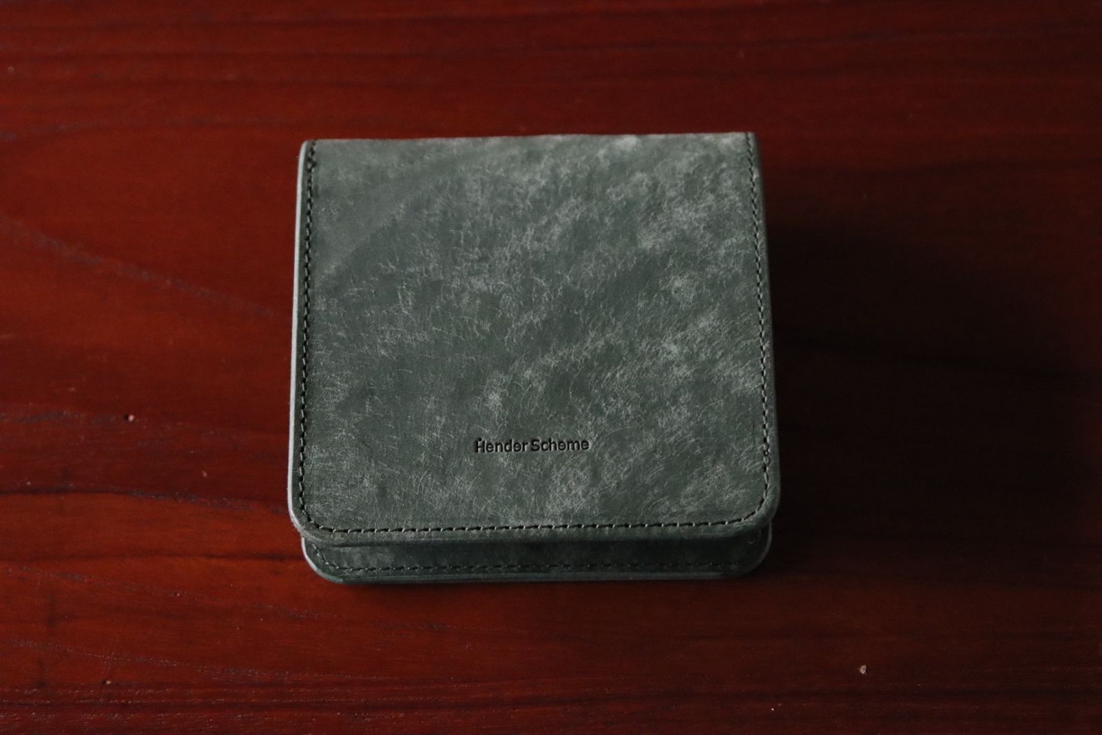 Hender Scheme エンダースキーマ vertical wallet(tq-rc-vwt)green 7