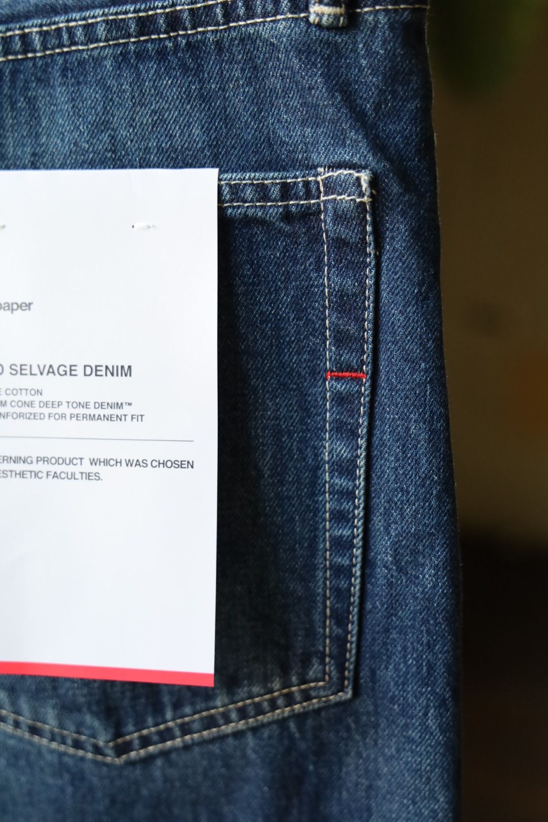 Graphpaper - グラフペーパー25SS Selvage Denim Five Pocket Graphpaper - グラフペーパー25SS Selvage Denim Five Pocket