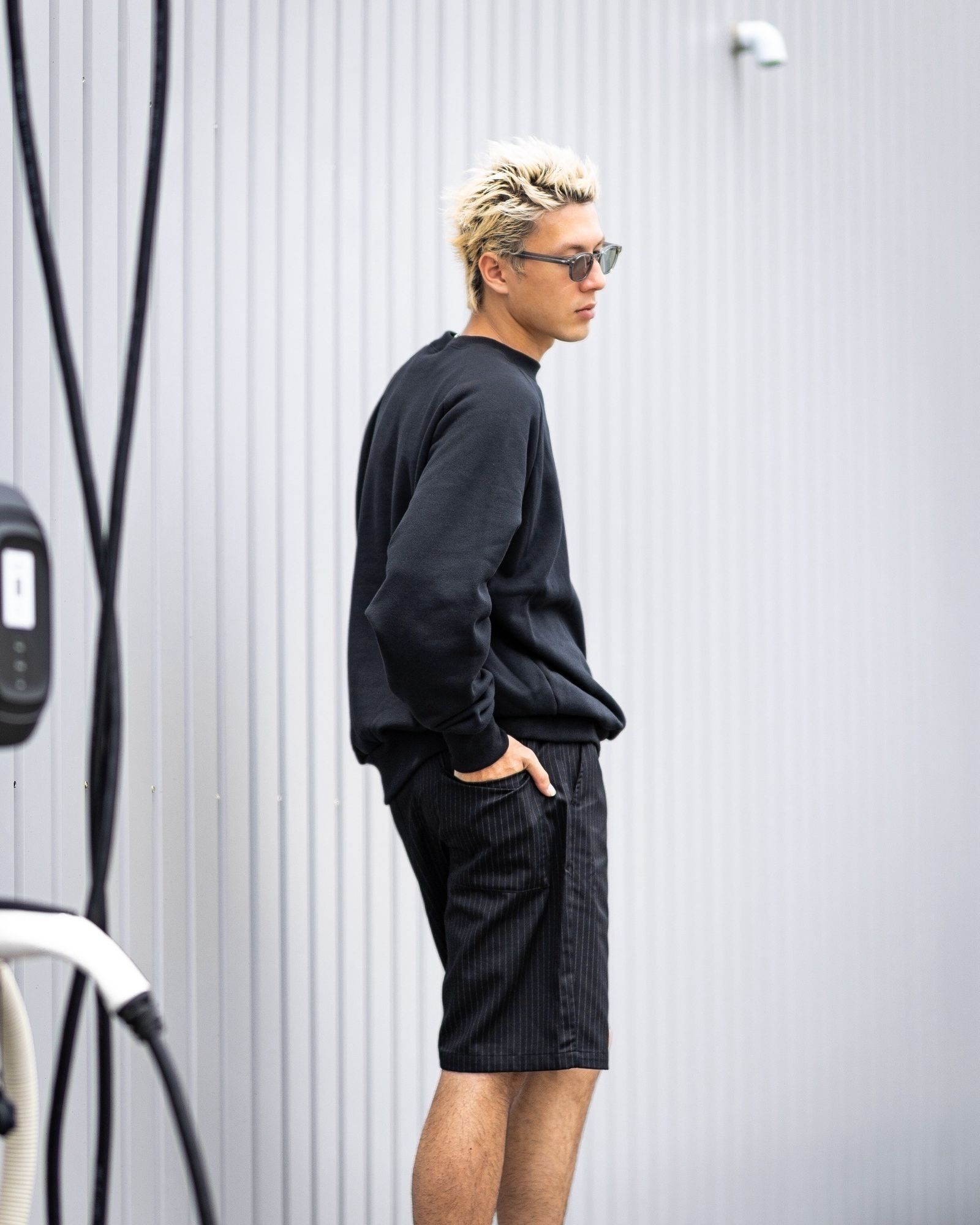 FreshService VIBTEX “SWEAT CREW NECK PULLOVER” MARKスタイル