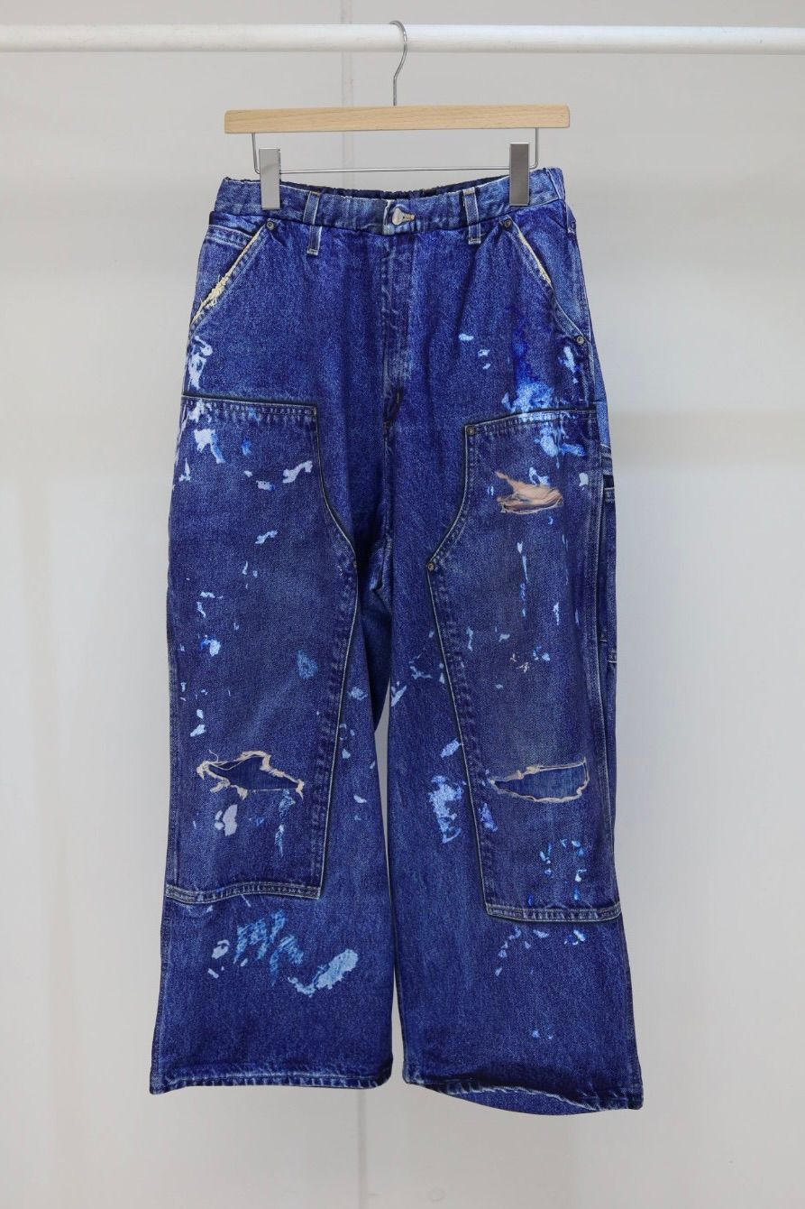 トーキングアバウト ジ アブストラクション 26SS PRINT DUCK WIDE PT(26SS-PT-002CH)DENIM新作発売！