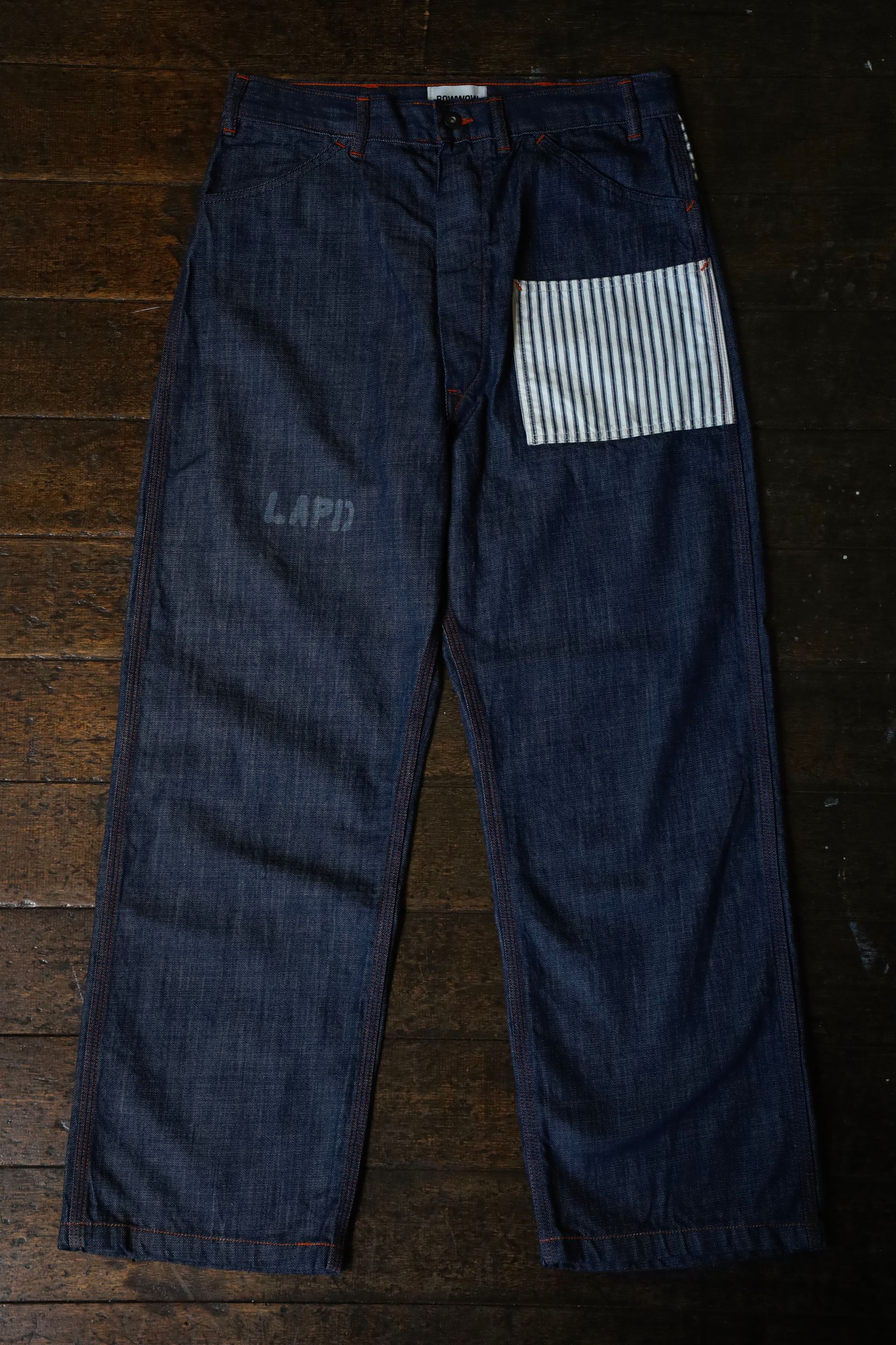 BOWWOW - BOW WOW バウワウ LAPD PRISONER DENIM PT(BW242-LPDP
