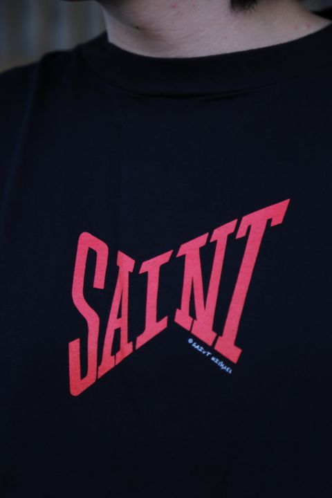 ©SAINT M×××××× LOGO T-SHIRT style ※4月29日AM10:00発売