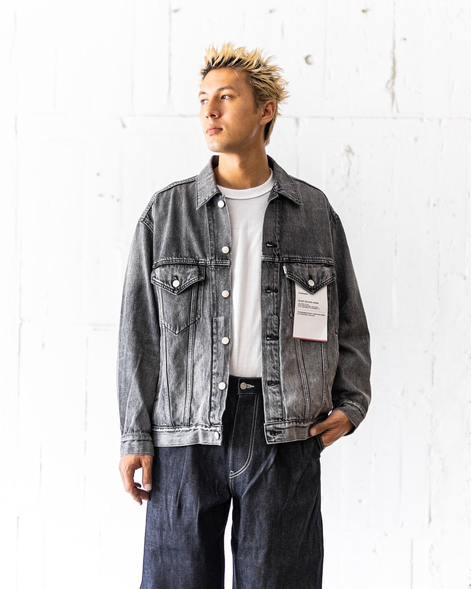 Graphpaper Trucker Jacket ベージュ　サイズ1 Graphpaper Trucker Jacket ベージュ サイズ1 - メルカリ