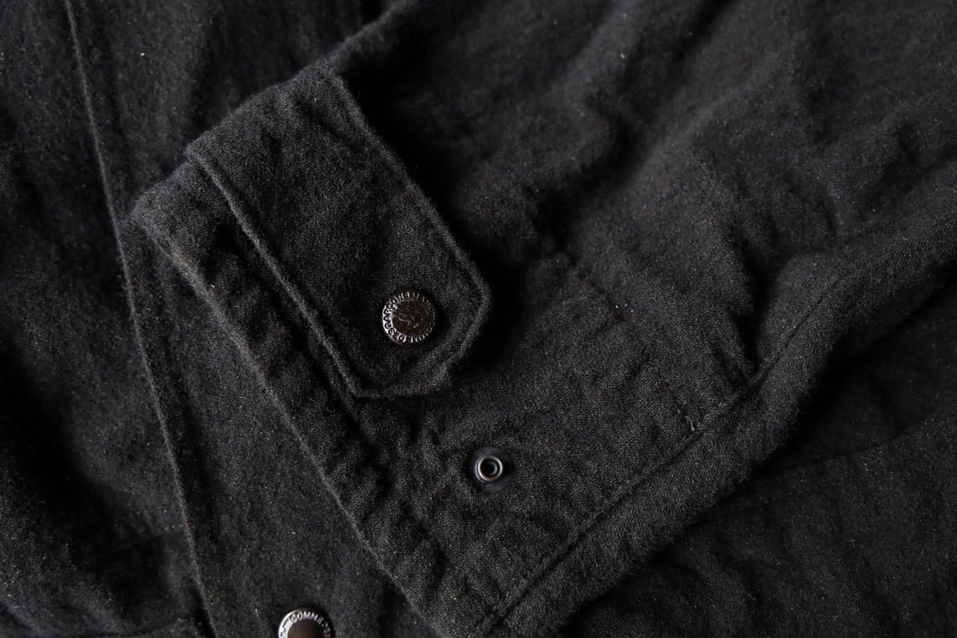 ジュンヤワタナベマン FILSON Wネームウールアクリルツイルジャケット(WP-J012-051)BLACK