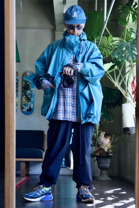 S.F.C 23FW 3LAYER JACKET"BLUE"スタイル