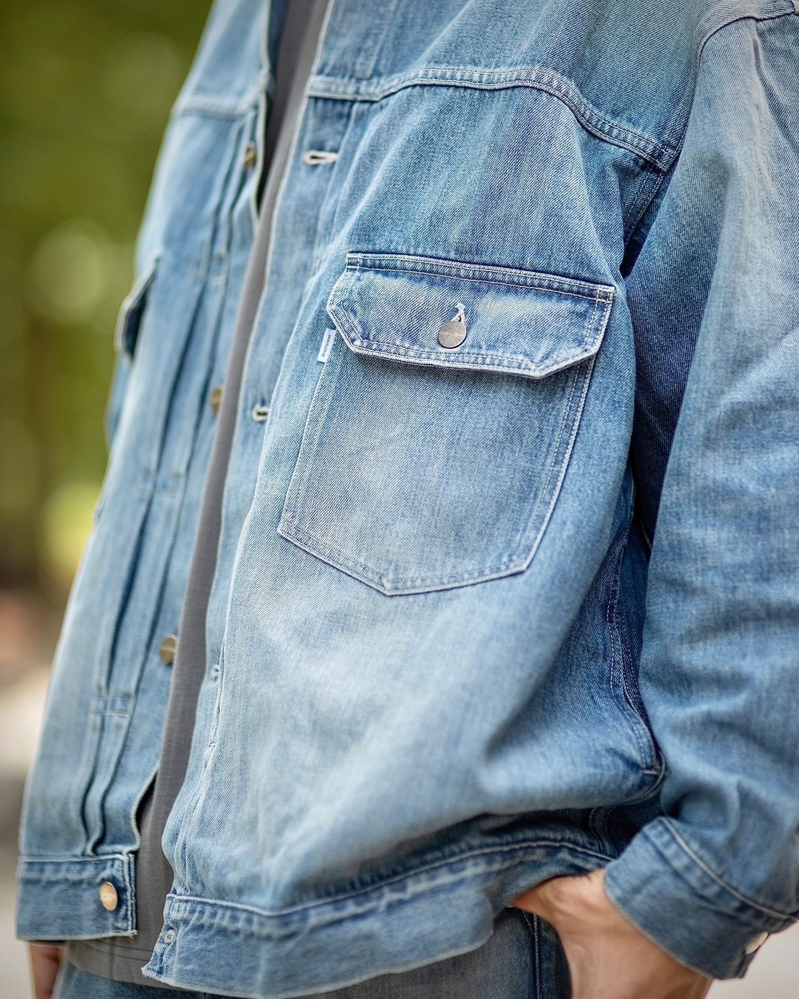 Graphpaper Selvage Denim Jacket style 2024.7.27日発売