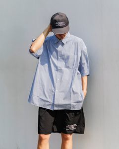 フレッシュサービス  CORPORATE UNIFORM S/S SHIRT(FSC261-50103)BLUE STRIPE☆3月20日(金)新作発売！