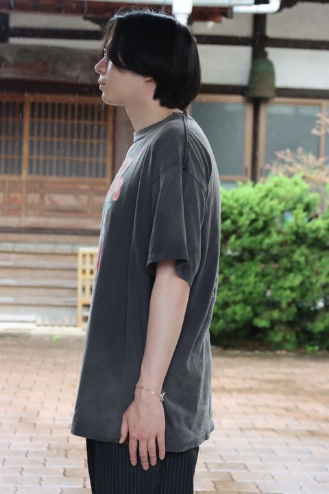 ©SAINT M×××××× DENIM TEARS PURPLELP F TEE style.2022.4.26