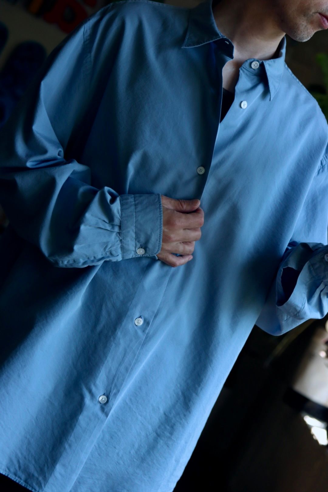 A.PRESSE Regular Collar Shirtスタイル2023.5.25.