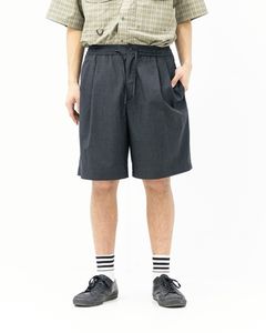 Graphpaper 26SS Fine Wool Heather Drawstring Track Shorts(GM261-40323)CHARCOAL☆2月21日(土)発売！