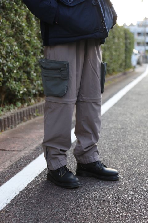 Comme des Garcons Homme  綿ナイロンウェザーブルゾン style.2020.12.11.