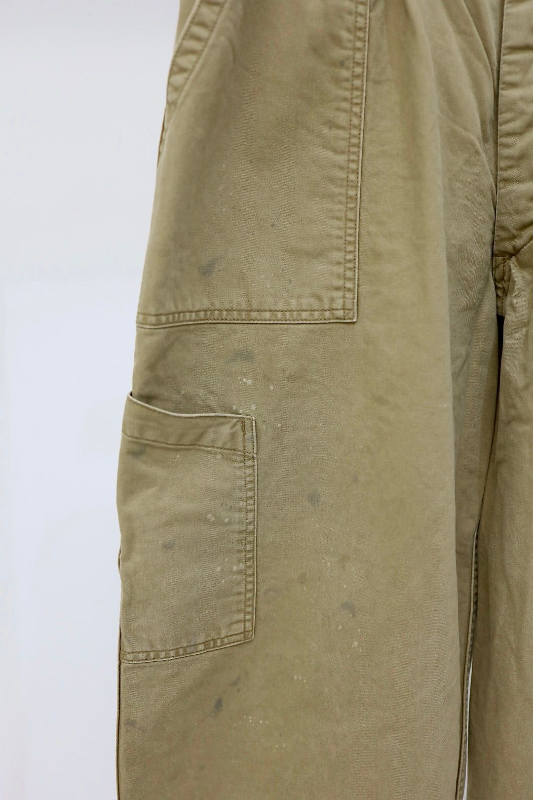 BOW WOW 26FW MECHANIC TROUSERS(BWU-MT)KHAKI☆8月29日(土)11:00発売！