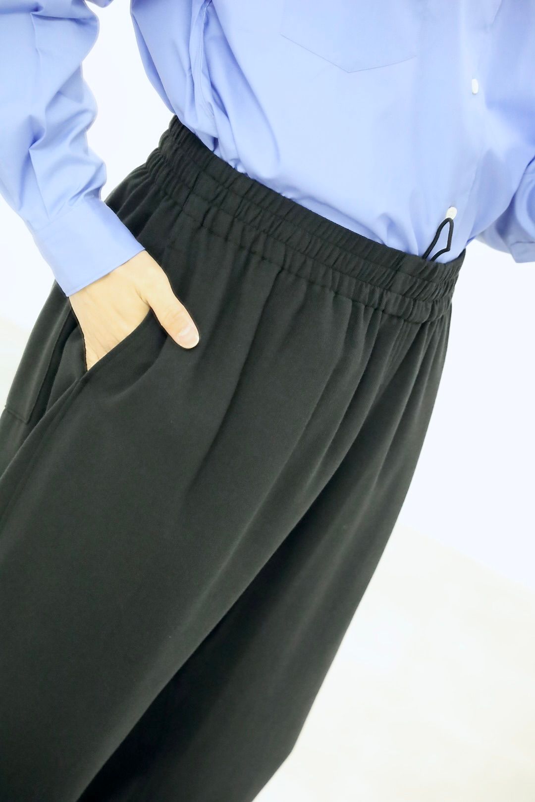 グラフペーパー 26SS Viscose Viyella Sleeping Easy Pants(GM261-40458)CHARCOAL☆3月14日(土)発売！