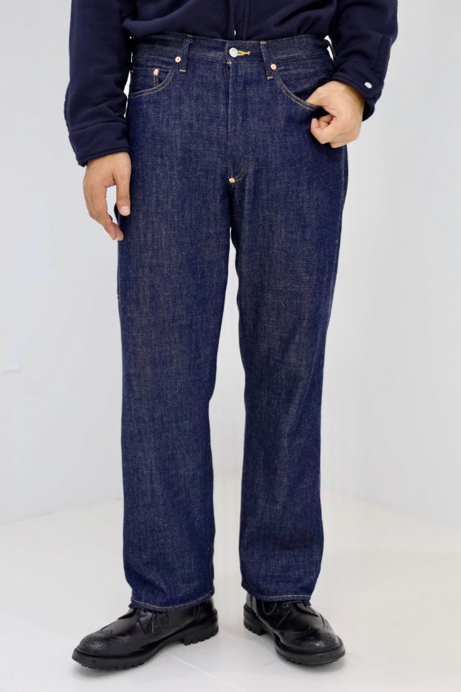 ファウンダ 25AW DENIM WORK PANTS(015FD252022)ONE WASH