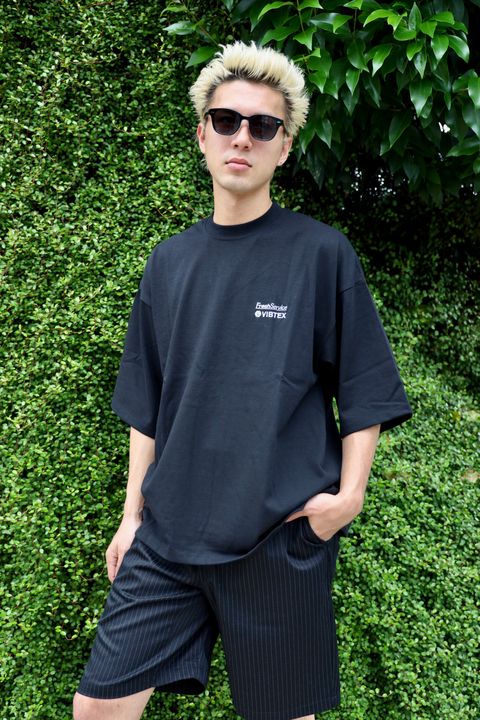 FreshService VIBTEX for FreshService S/S CREW NECK TEE (BLACK) 5月31日(土)新作発売！