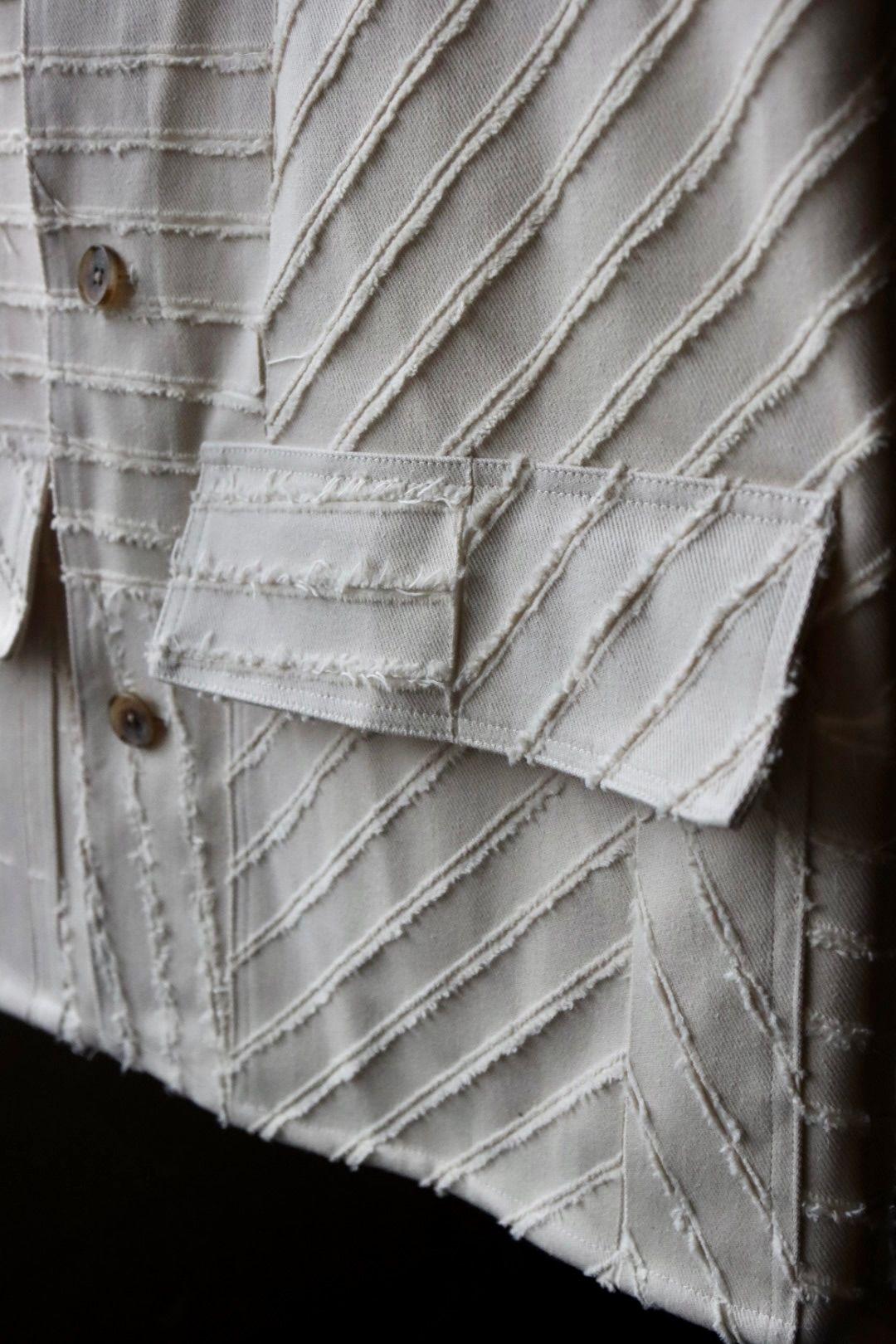 ヨーク24SS BONDING OPAL WORK VEST(YK24SS0622V)IVORY