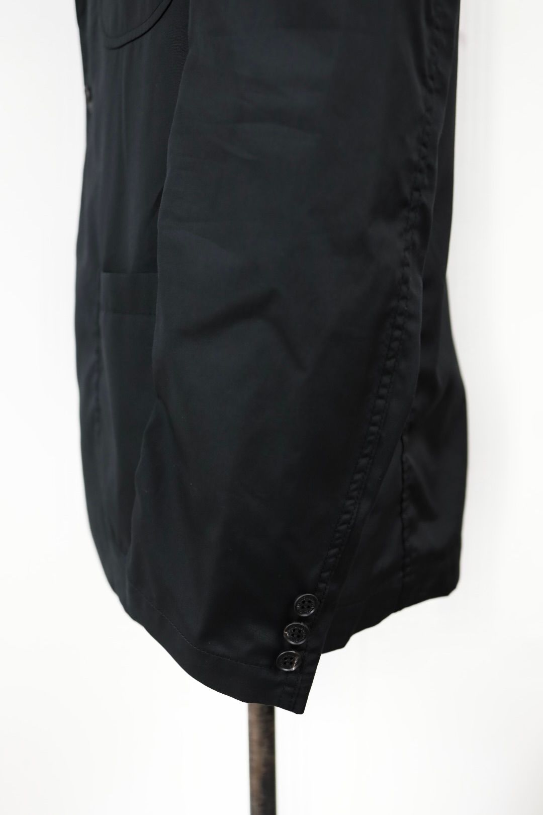 コムデギャルソンオム26SS 綿ブロード 3Bジャケット(HQ-J103-051)BLACK★4月3日(金)発売！