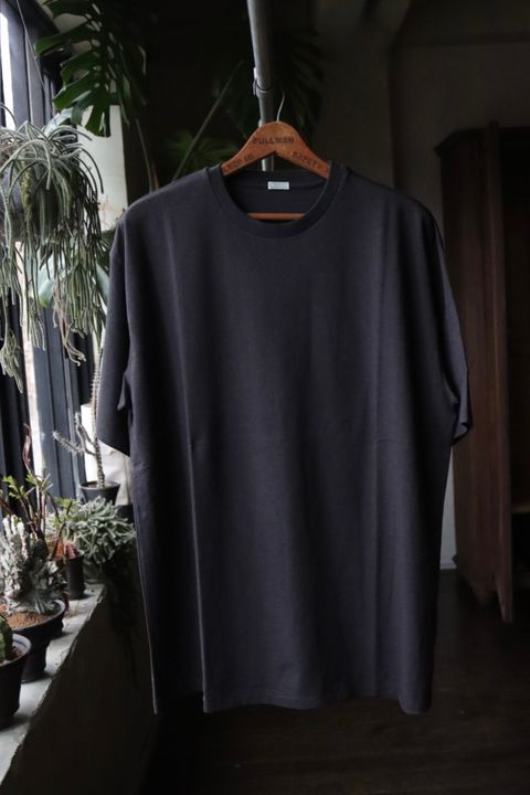 アプレッセ24SS Cashmere Blend S/S T-shirt(24SAP-05-08K)CHARCOAL☆2月23日(土)発売！