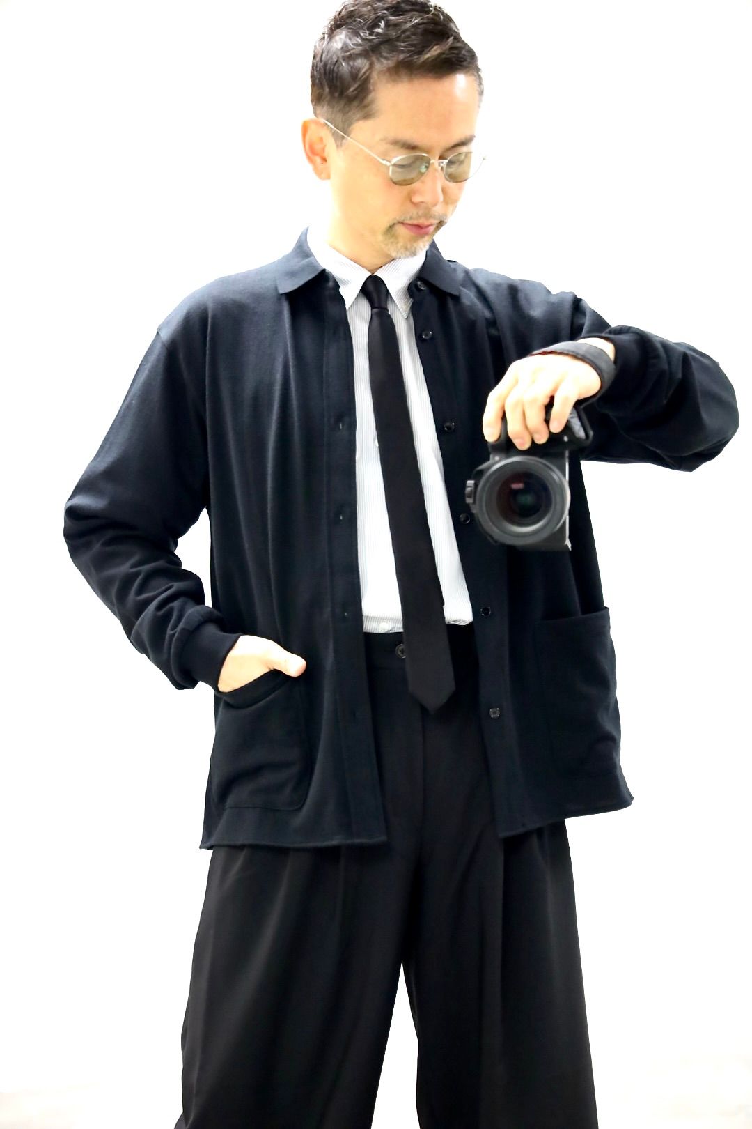 MARKAWARE 26SS ポロカラーシャツスタイル