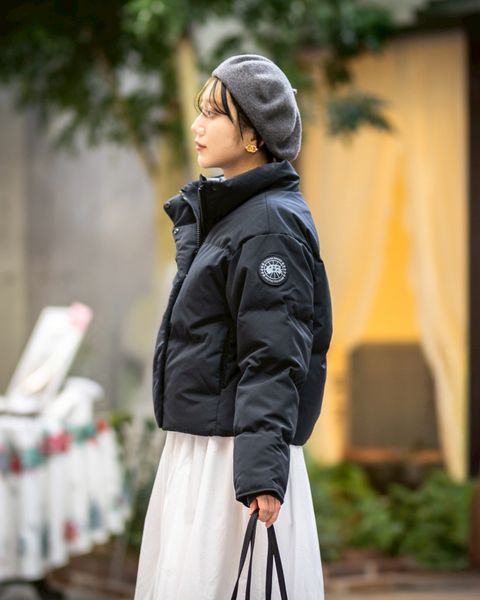 CANADA GOOSE Grandview Cropped Jacket Black Label style 2025.11.11