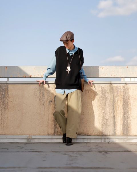 A.PRESSE アプレッセ23SS Motorcycle Trousersスタイル