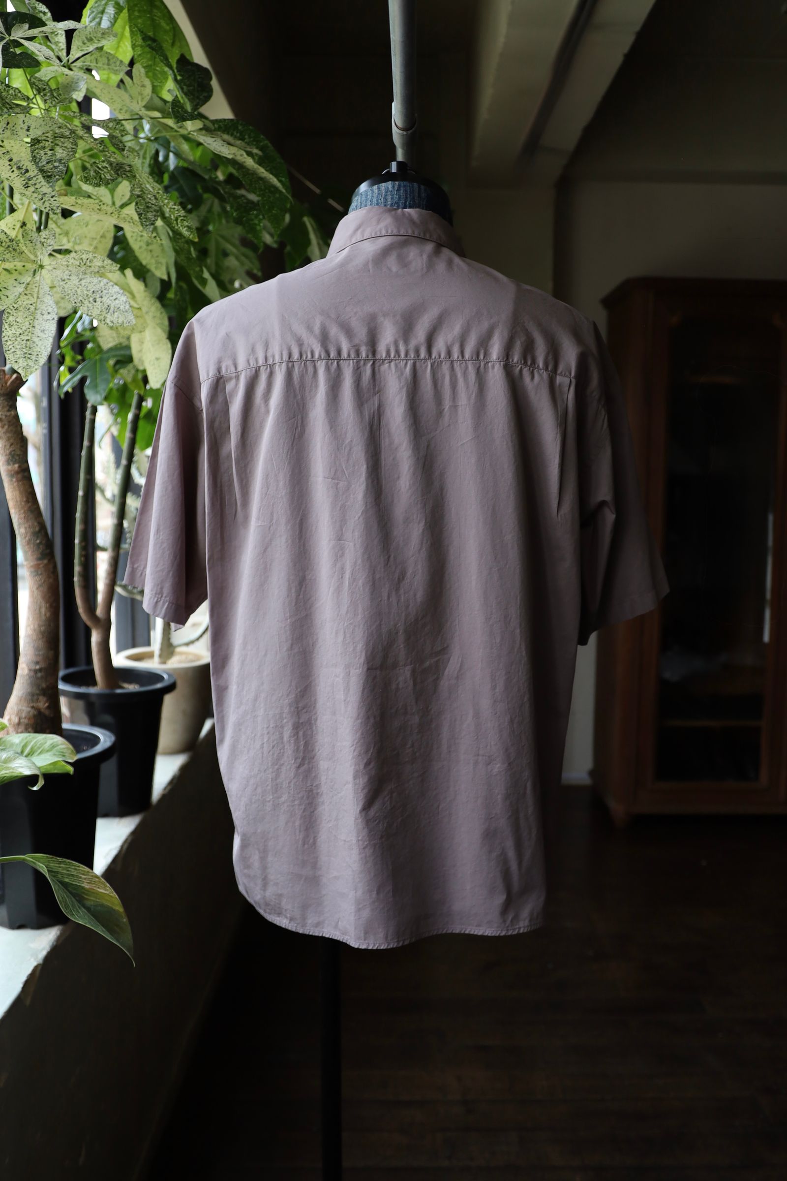 ANOTHER OFFICEアナザーオフィス WRITER SHIRT(AOESSH005)Taupe