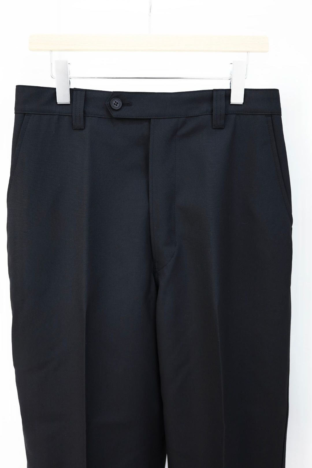 コムデギャルソンオム26SS ウールポプリンパンツ(HQ-P004-051)BLACK☆2月6日(金)発売！