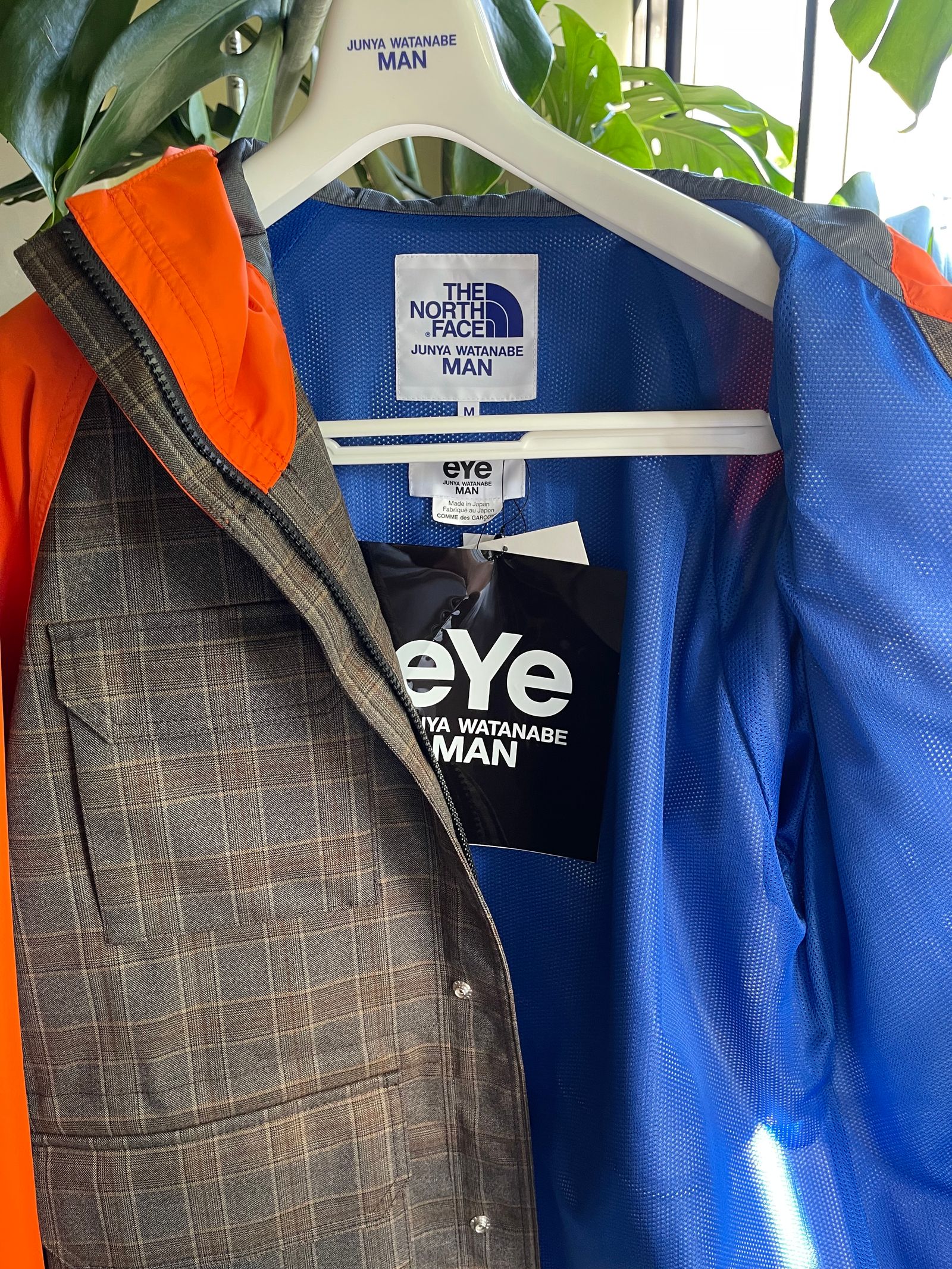 eYe JUNYA WATANABE MAN × THE NORTH FACE Wネームジャケット"BROWN×ORANGE"※10月21日(金)発売！