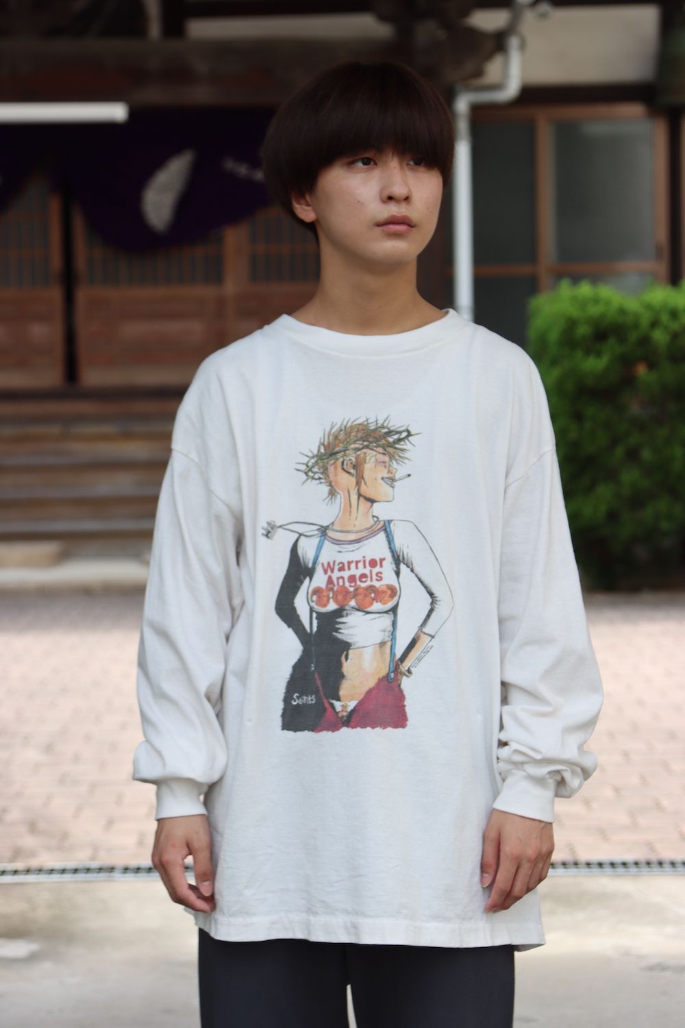 ©SAINT M×××××× LS TEE_PUNKGIRL(SM-A21-0000-018) style.2021.09.26