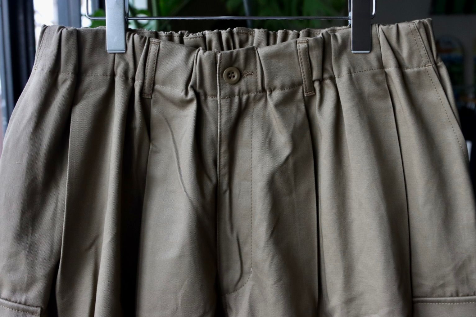 イズネス23SSショーツ BALLOON EZ CARGO SHORTS(1005SSPT04)BEIGE☆3月10日発売！
