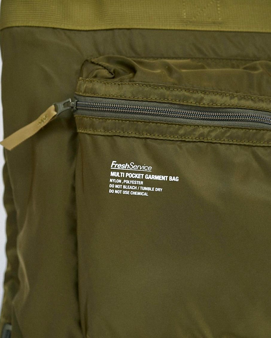 フレッシュサービス MULTI POCKET GARMENT BAG(FSP251-90034)KHAKI