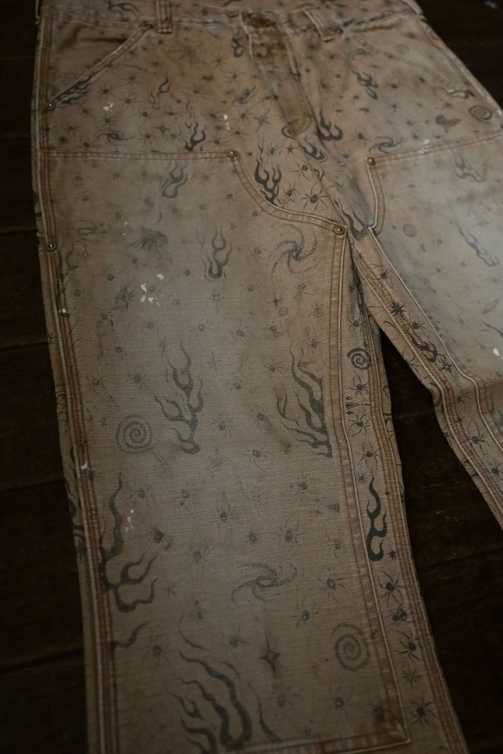 セントマイケル25SS Dr.Woo DW_DBL KNEE PANTS(SM-HR8-0000-C44)BEIGE