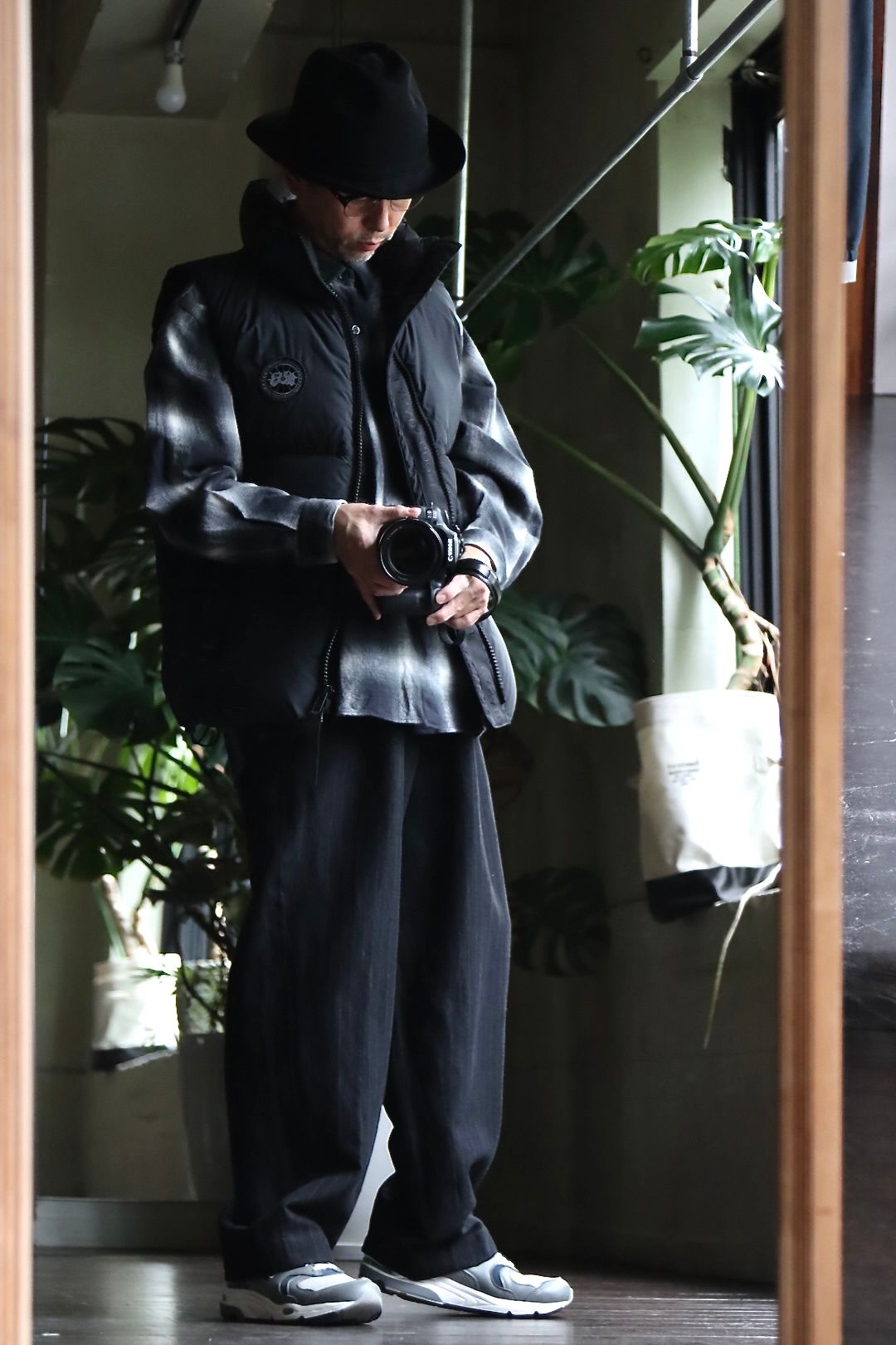 CANADA GOOSE カナダグース22AW EVERETT VEST BLACK LABELスタイル.2022.10.9.