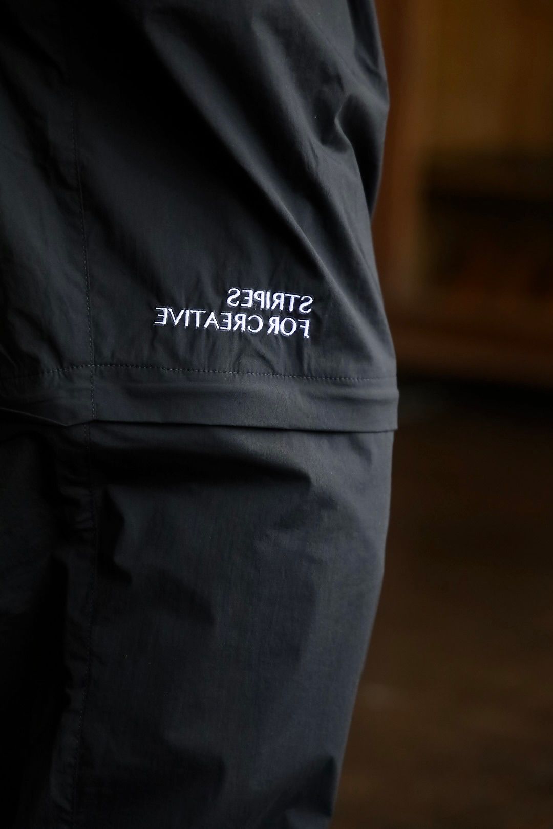 S.F.C SUPER WIDE DETACHABLE PANTS"BLACK"スタイル