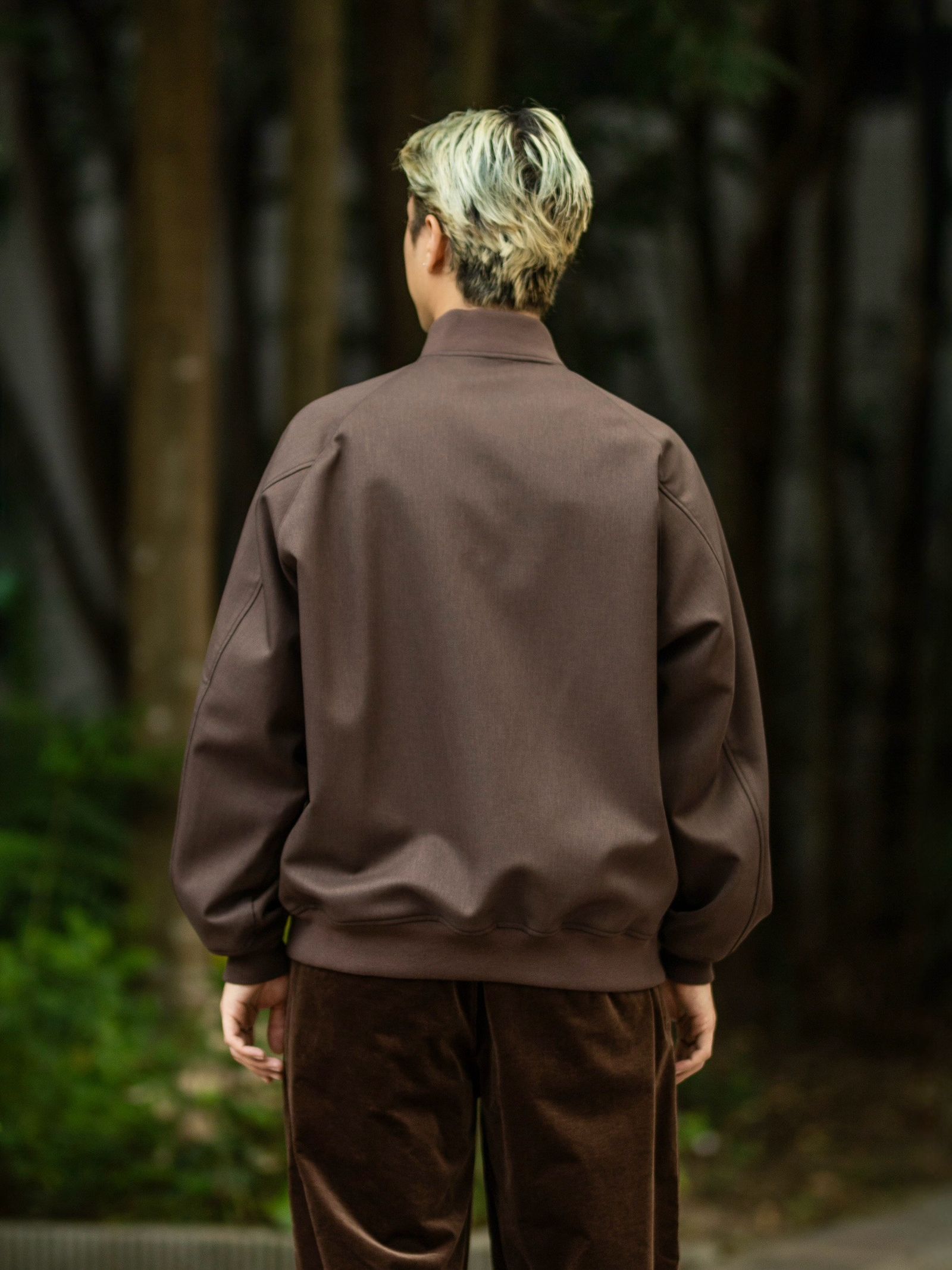 FreshService DOWN FABRIC VARSITY JACKET(BROWN)10月24日(土)新作発売！