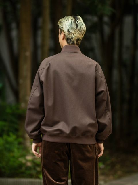 FreshService DOWN FABRIC VARSITY JACKET(BROWN)10月24日(土)新作発売！