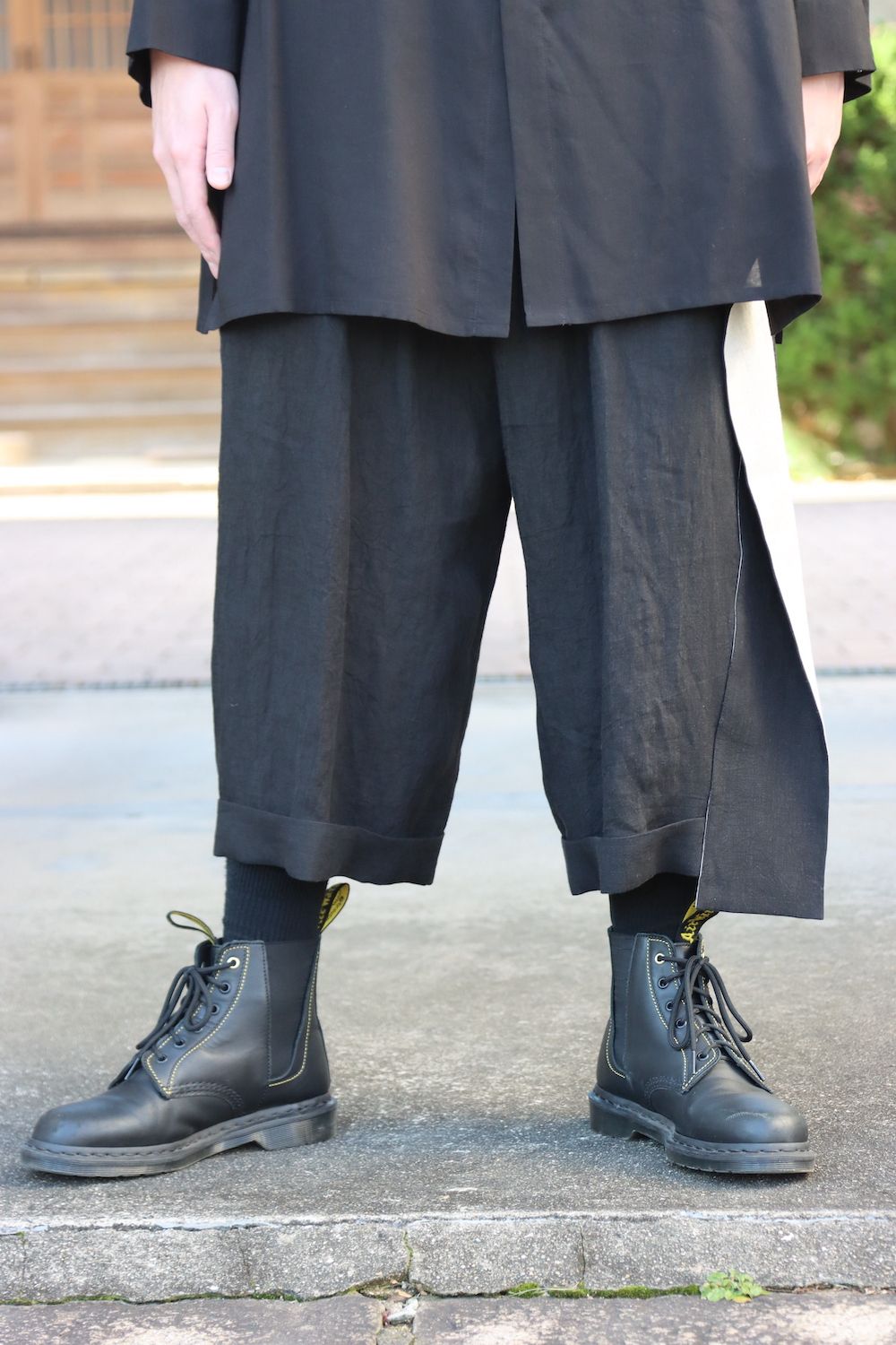 Yohji Yamamoto N-スペアカラー付きシャツ(HG-B57-216) style.2022.1.8