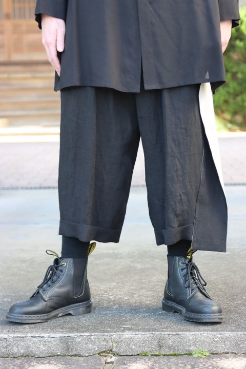 Yohji Yamamoto N-スペアカラー付きシャツ(HG-B57-216) style.2022.1.8
