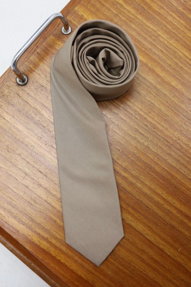 グラフペーパー 26SS ALUMO for GP Cotton Necktie(GU261-90226) TAUPE☆1月31日(土)発売！