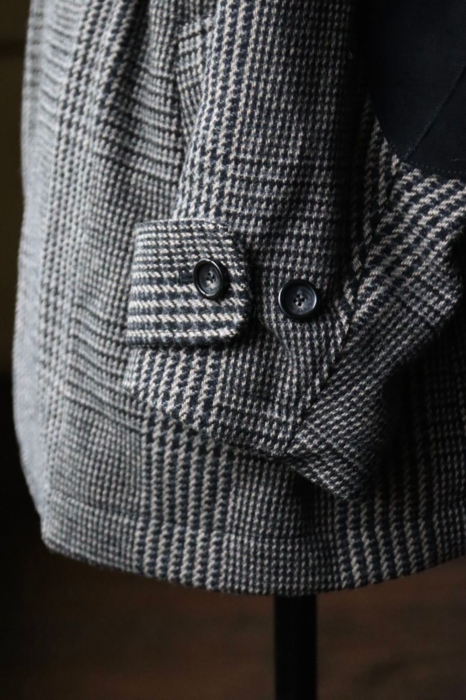 エンダースキーマ 25SA tweed jacket(xu-c-twj)black