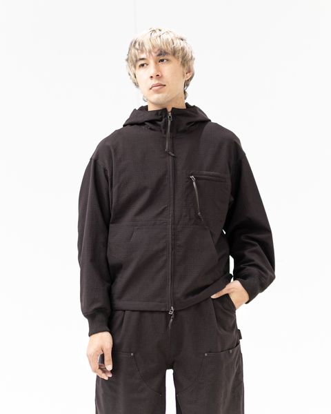 プロダクトトゥエルブ SS26 High Count Wool Ripstop Jacket (26SS-PBL03)BROWN