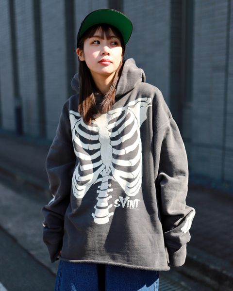 セントマイケル 新作BONE HOODIE style.2023.2.10