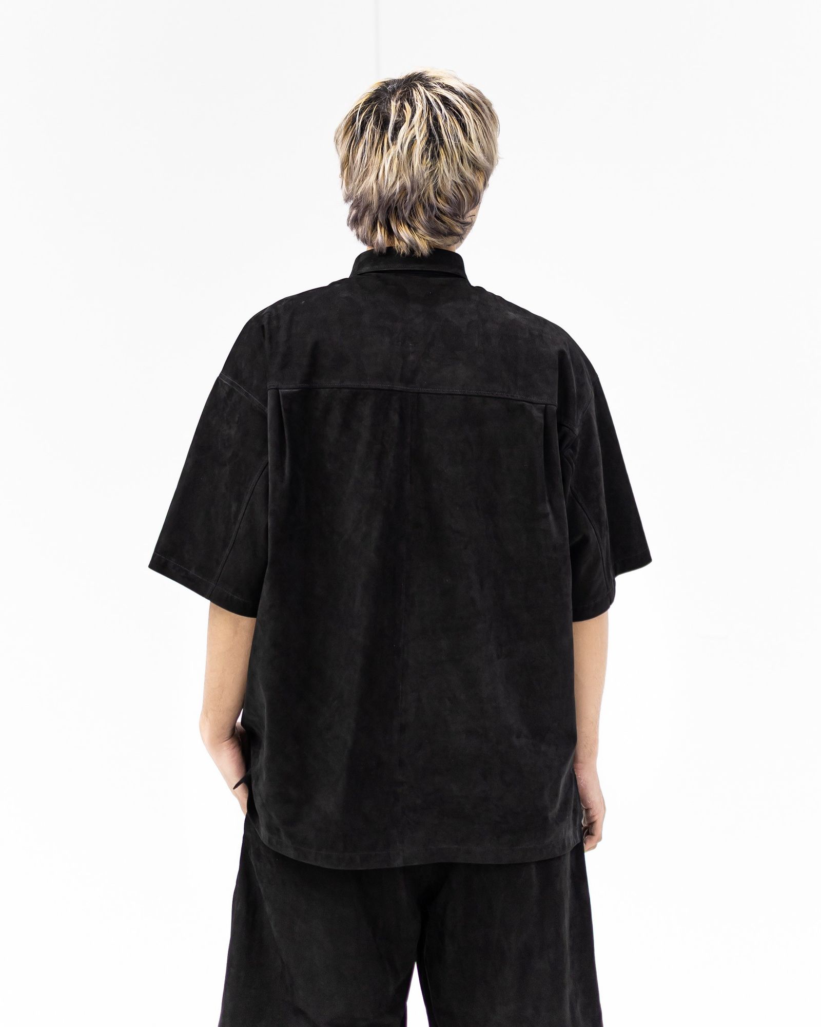 Graphpaper Cow Nubuck Leather S/S Oversized Regular Collar Shirt 2月28日(土)新作発売！