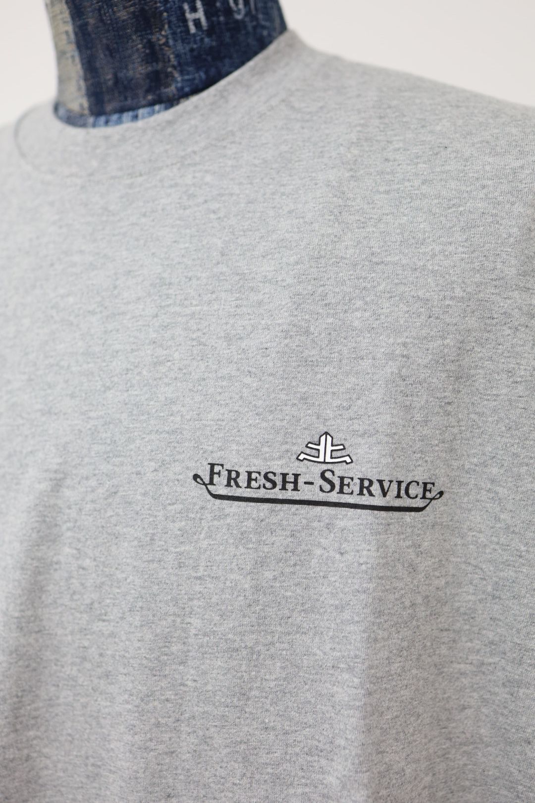 フレッシュサービス CORPORATE PRINTED S/S TEE "FF"(FSC263-70137)H.GRAY☆7月25日(土)新作発売！