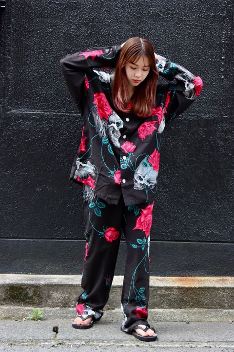 ©SAINT M×××××× セントマイケル×WILDSIDE YOHJI YAMAMOTO PAJAMAスタイル